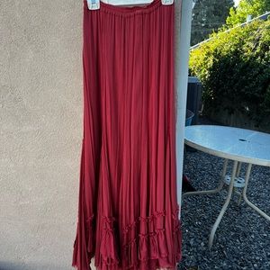 Free People maxi skirt